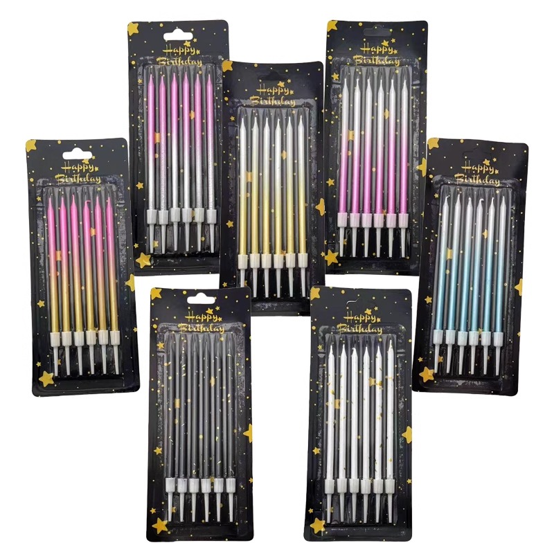 Wedding Cake Supply - Boîte de 30/50 bougies d'anniversaire de