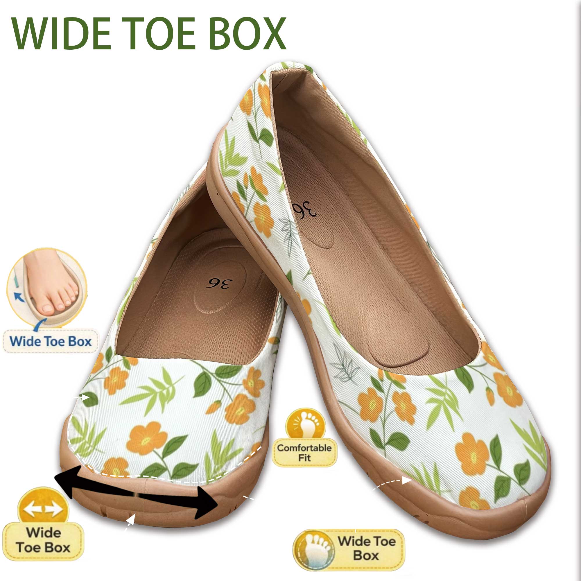 Good Floral & Wedding Decor Supply - Bonne nouvelle pour les pieds larges