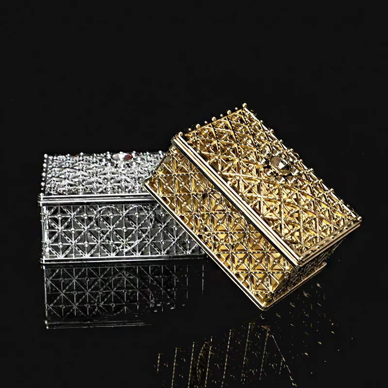 Wedding Cake Supply - 24 pièces/ensemble or et argent plastique