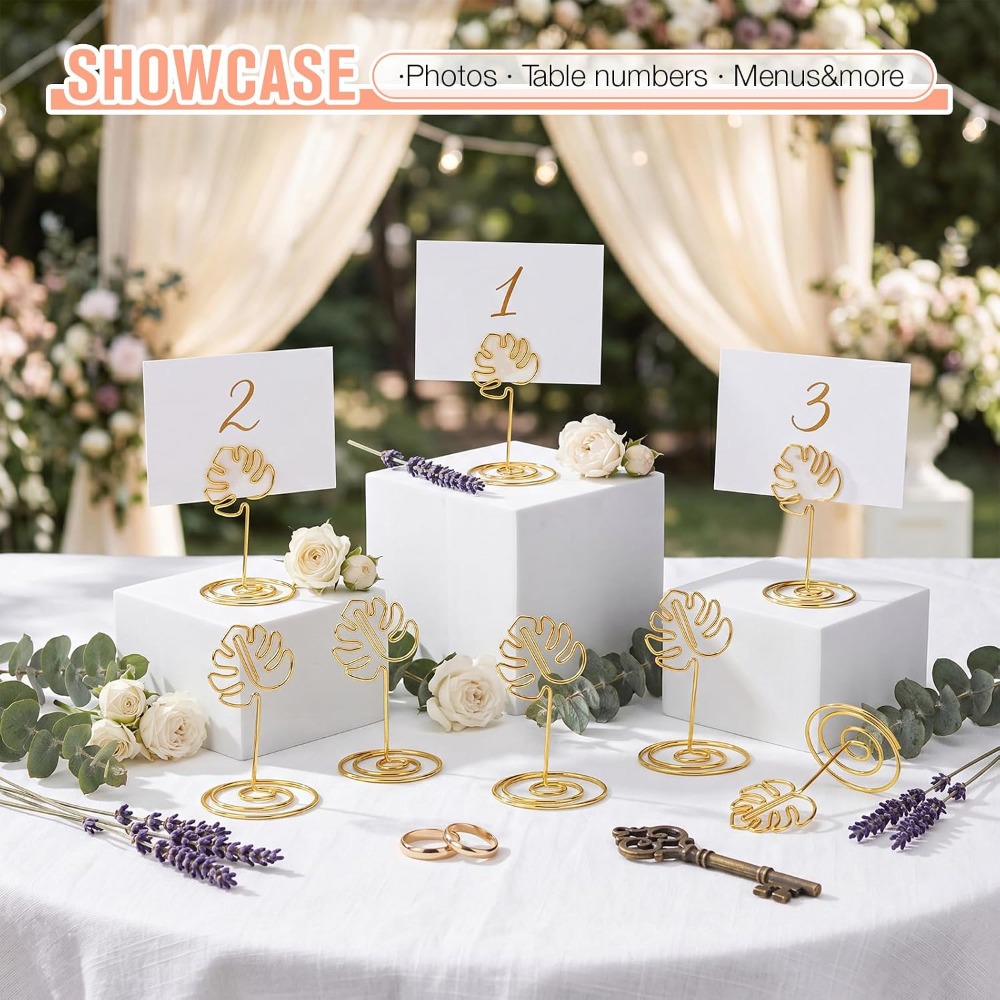 24 Pièces Supports de Cartes d - Table Number Gold avis et prix
