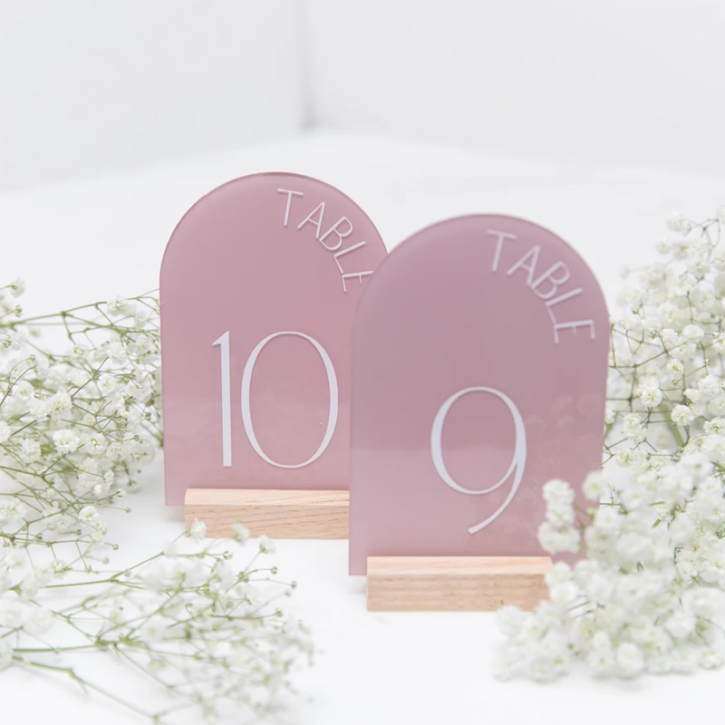 Numéros de Table de Mariage en - Table Number Gold avis et prix