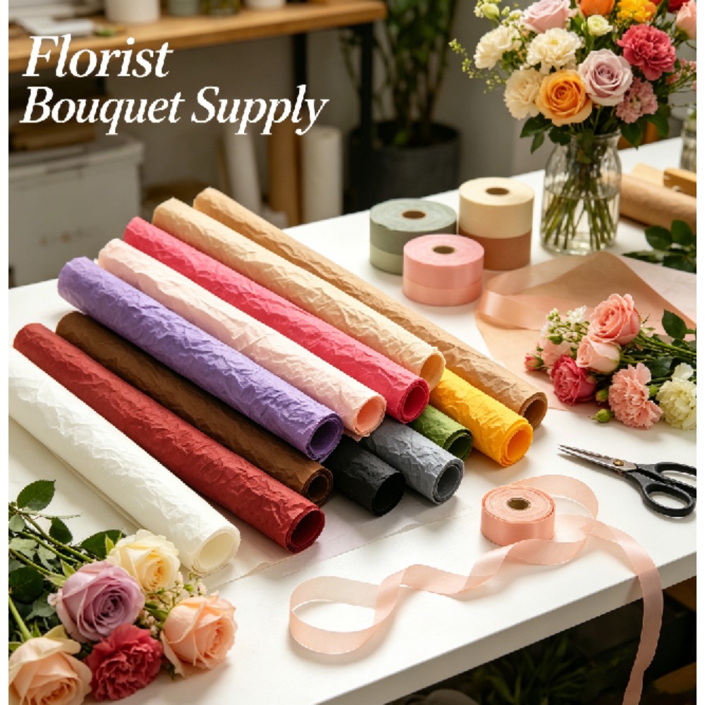 Papier d'emballage floral froi - Good Floral & Wedding Decor Supply avis et prix
